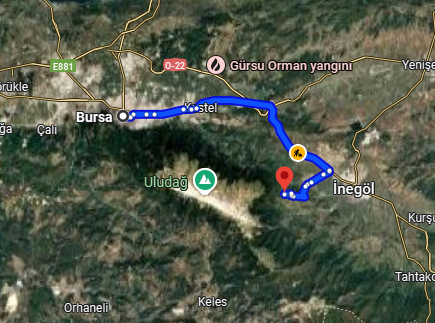 BURSA İNEGÖL ÇİFTLİKKÖY MAHALLESİNDE 575M² TARLAMIZ SATILIK - BURSA İNEGÖL fotoğraf 5
